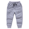 Solid Color Cotton Pants for Kids