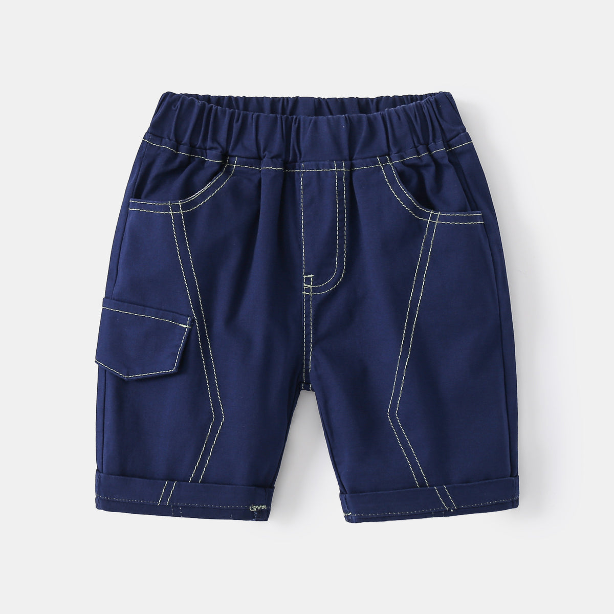 Mid-Length Five-Panel Shorts for Kids