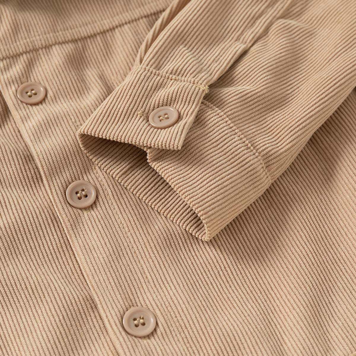 Color-Blocked Corduroy Jacket, Alternate Colorway