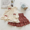 Polka Dot Two-Piece Set for Girls