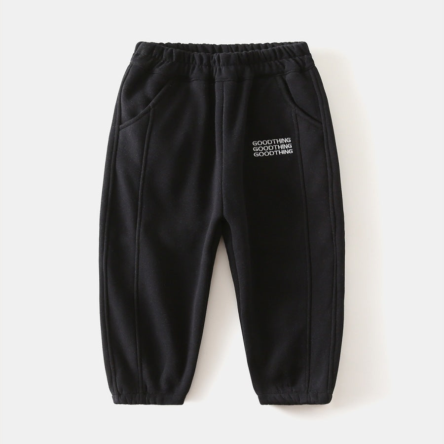 Winter Velvet Sport Top for Boys