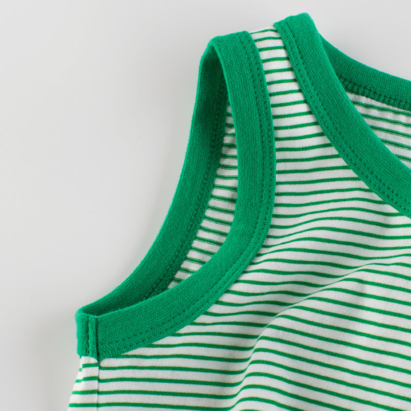 Striped Sleeveless Vest for Boys