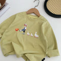 Graphic Print Long Sleeve Tee for Kids