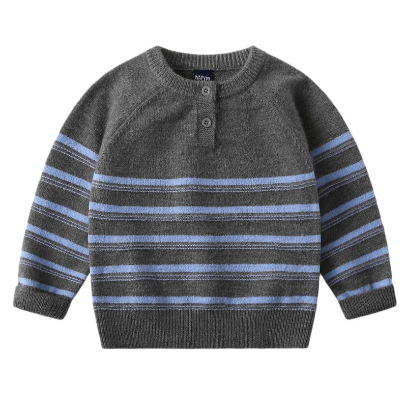 Striped Knit Sweater for Baby