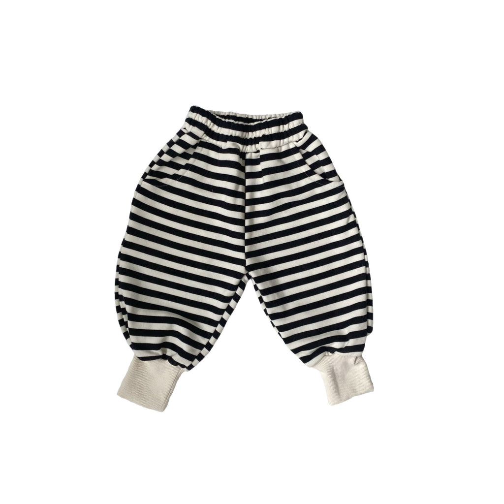Striped Woolen Hoodie Pants