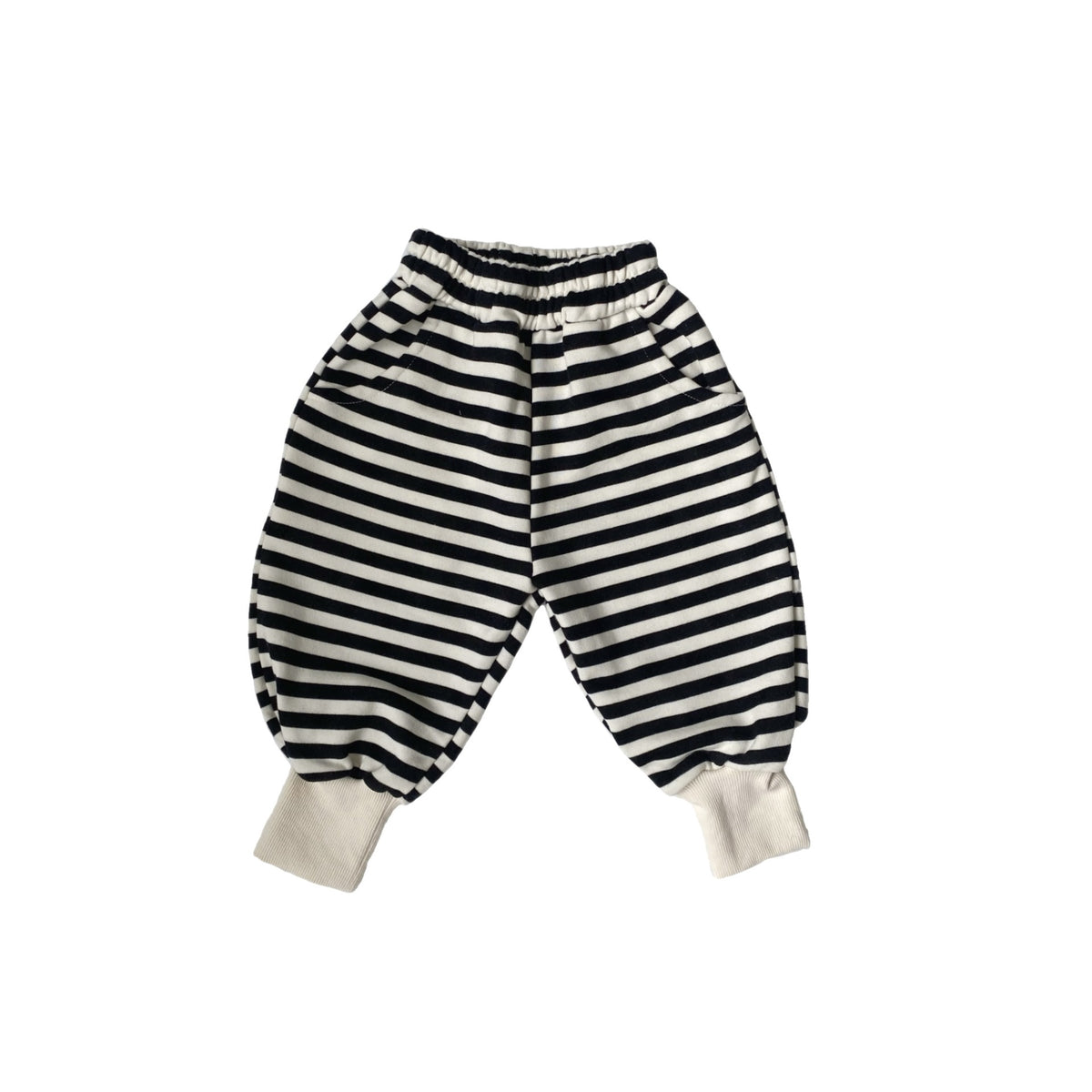 Striped Woolen Hoodie Pants