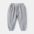 Spliced Label Casual Pants