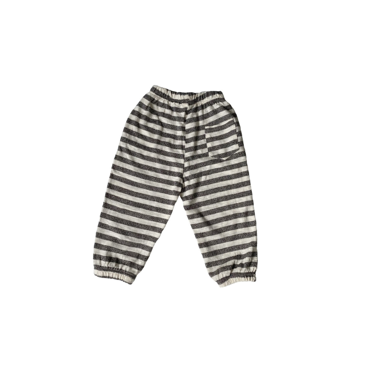 Green Striped Loose Casual Pants