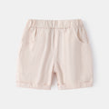 Mid-Waist Cotton Summer Shorts for Boys