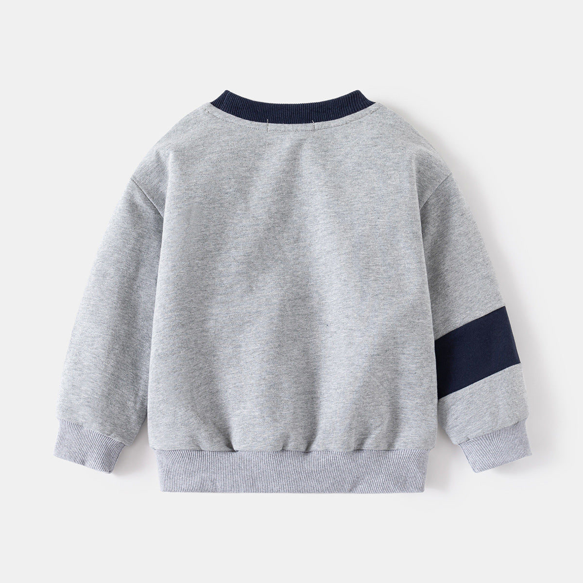 Patchwork Detail Casual Sweatshirt