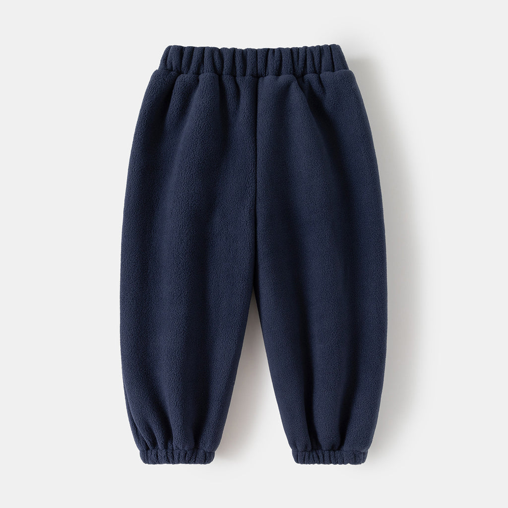 Thermal Fleece Drawstring Trousers for Boys