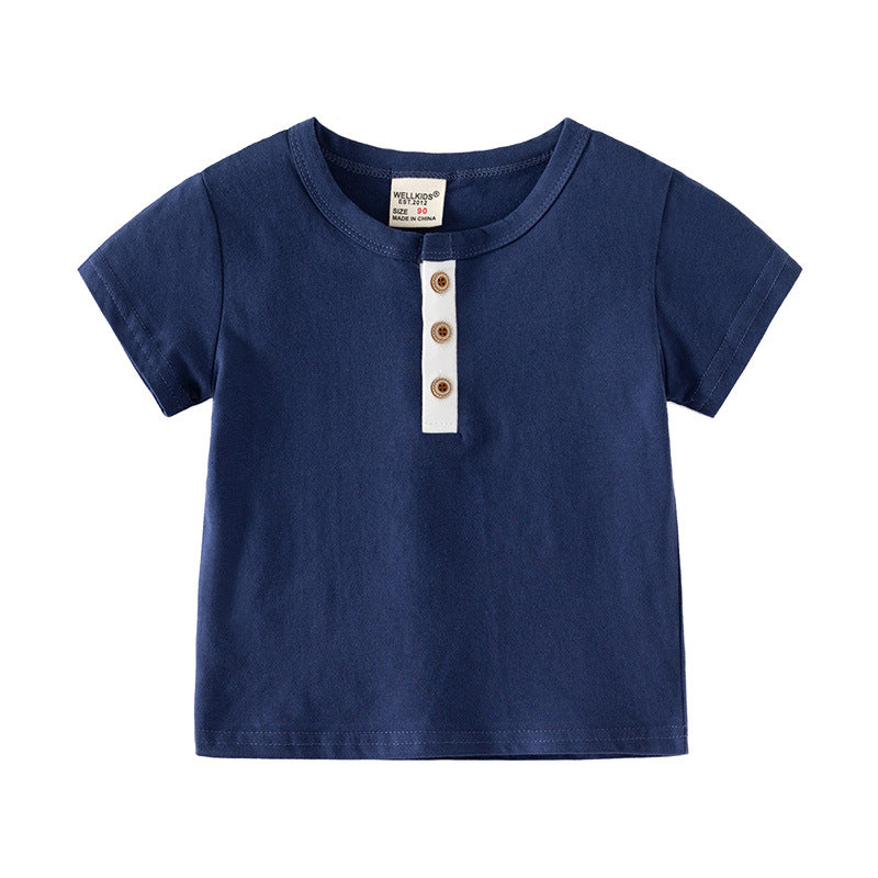Soft Cotton Summer Tee for Boys