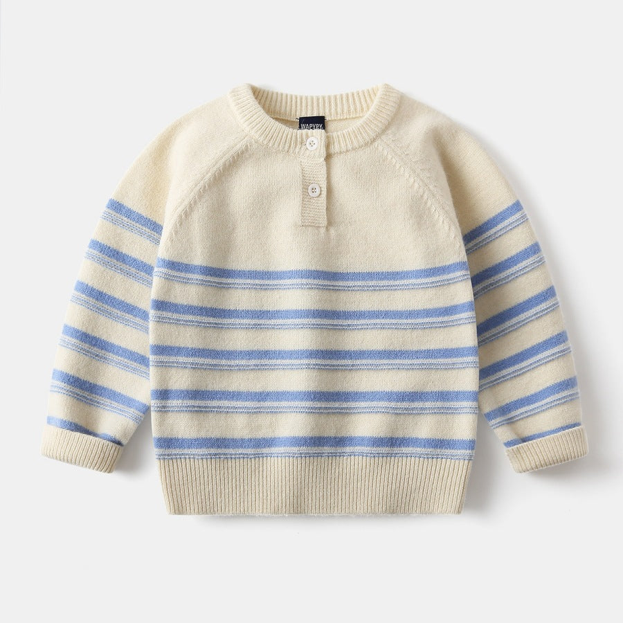 Striped Knit Sweater for Baby