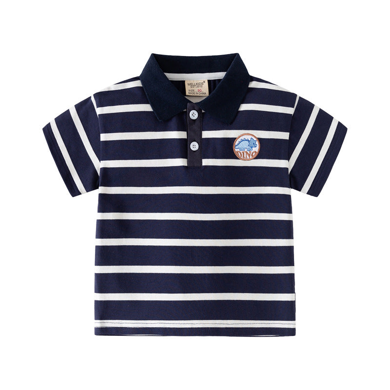 Striped Polo Shirt for Boys