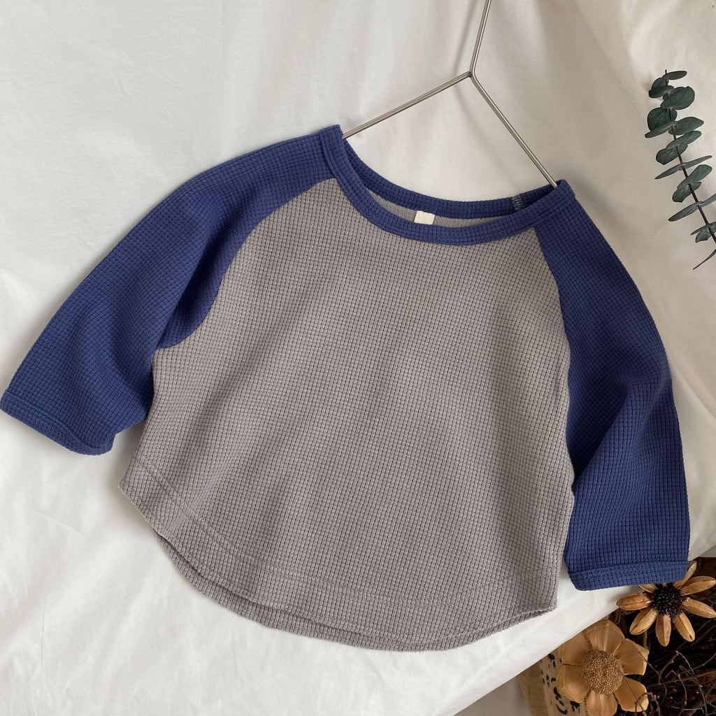 Batwing Sleeve Color-Block Hoodie