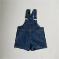 Denim Camisole Overalls Shorts