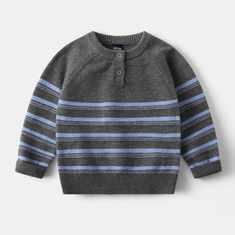 Striped Knit Sweater for Baby