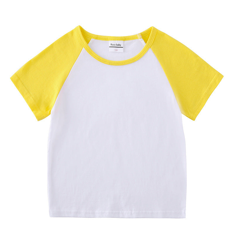 Summer Short Sleeve Tee for Kids