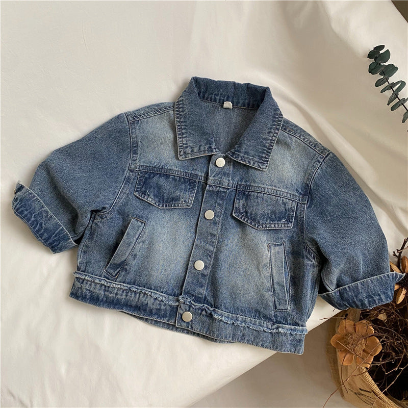 Blue Denim Jacket for Kids