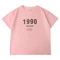 Printed Loose Short Sleeve Tee for Girls