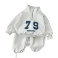 Half-Zip Sport Two-Piece Set
