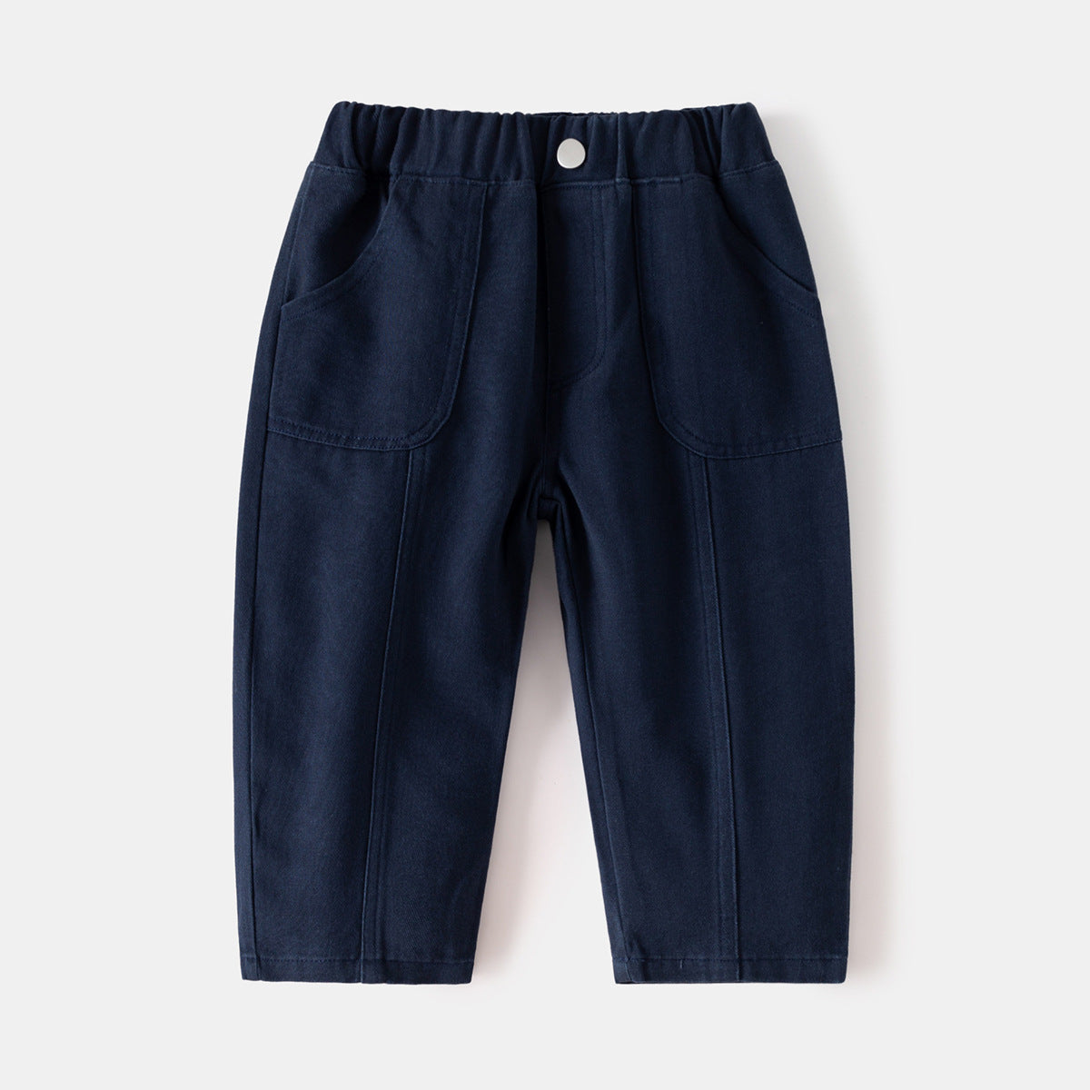 Stitched Detail Casual Trousers for Boys