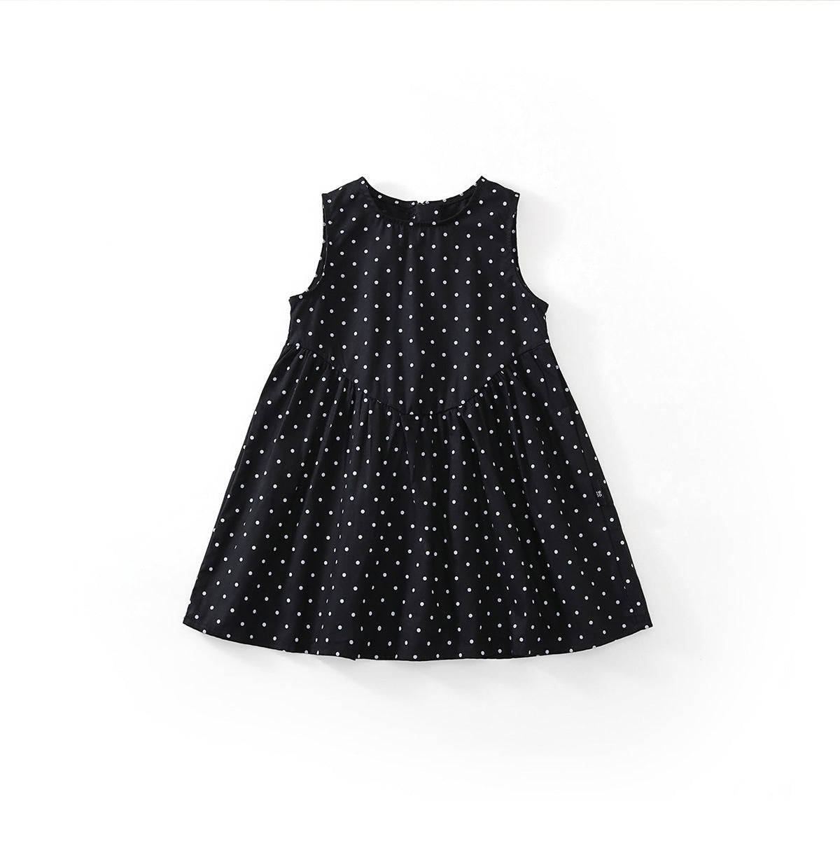 Polka Dot Sleeveless Princess Dress