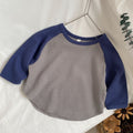 Batwing Sleeve Color-Block Hoodie