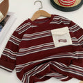 Red Stripe Pocket Tee for Kids