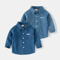 Light Blue Denim Long Sleeve Shirt