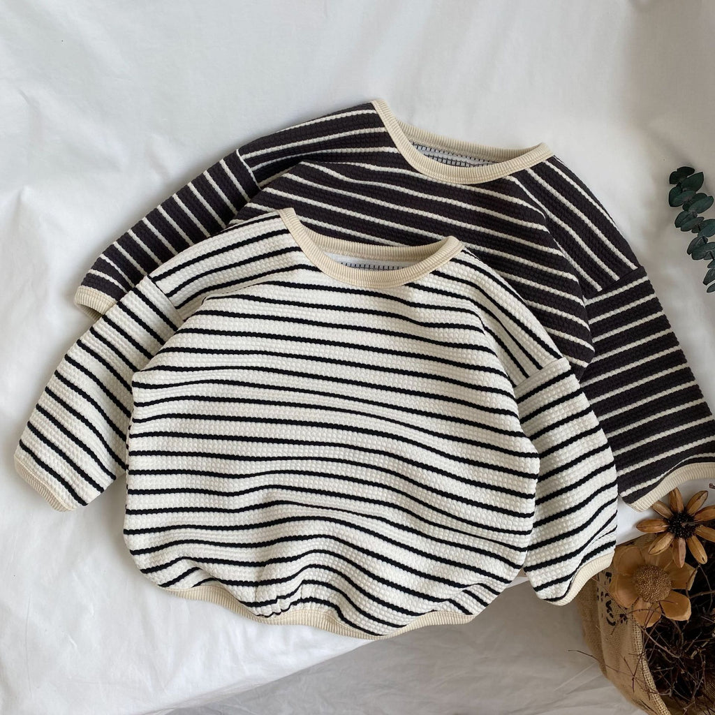 Contrast Stripe Pullover Hoodie