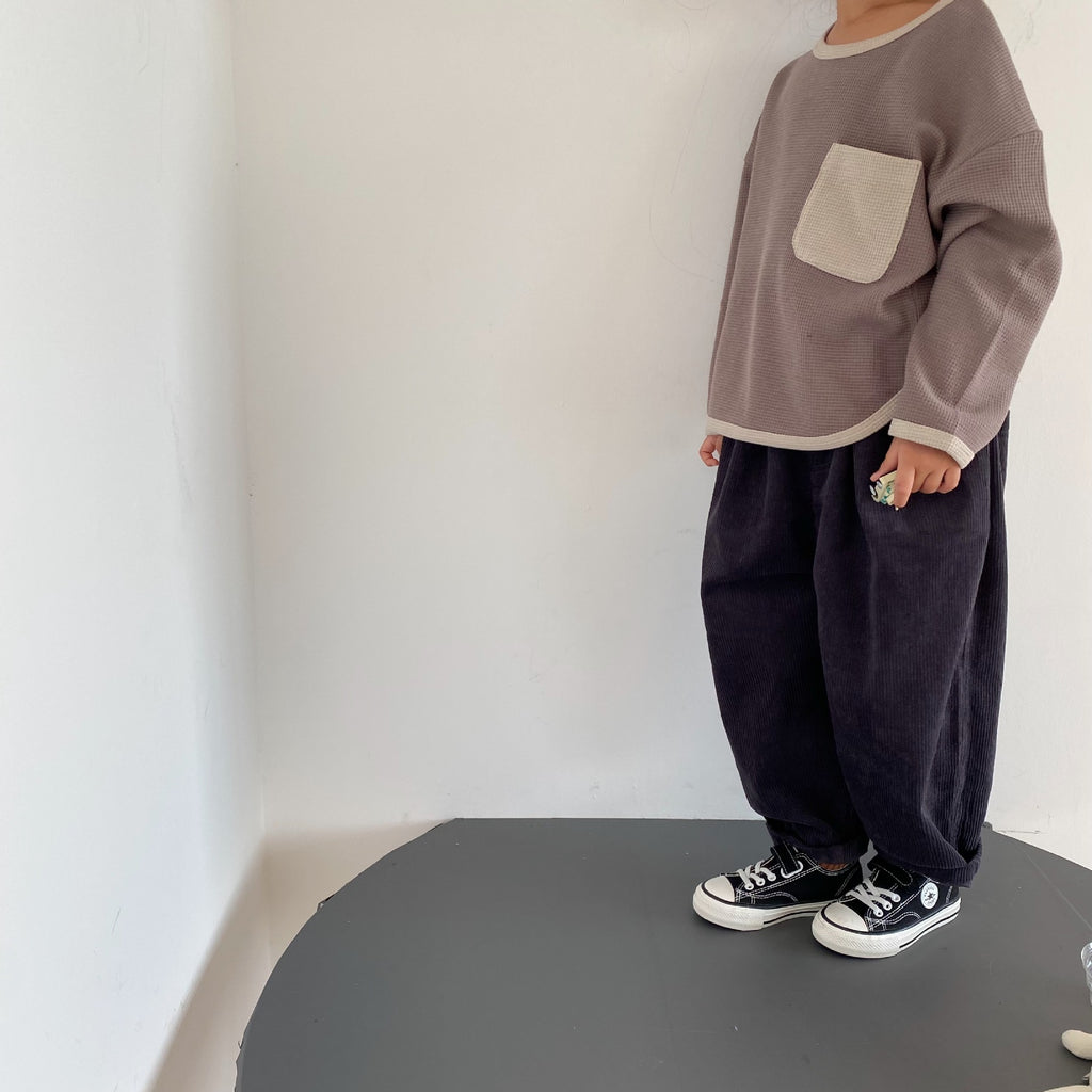 Color-Block Pocket Hoodie