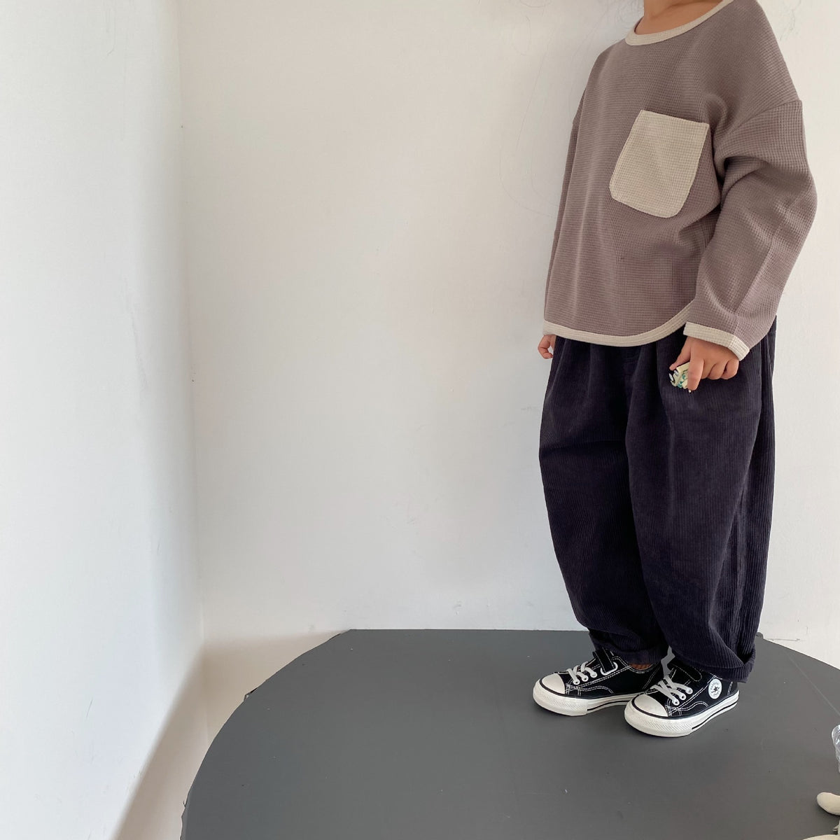 Color-Block Pocket Hoodie
