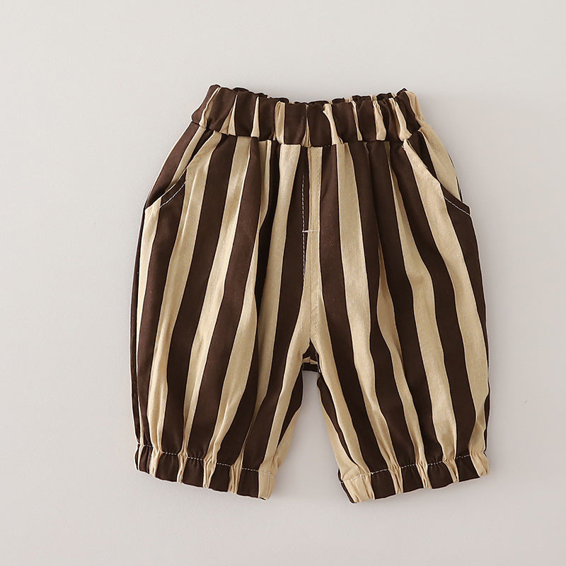 Pocket Detail Two-Piece Set for Boys
