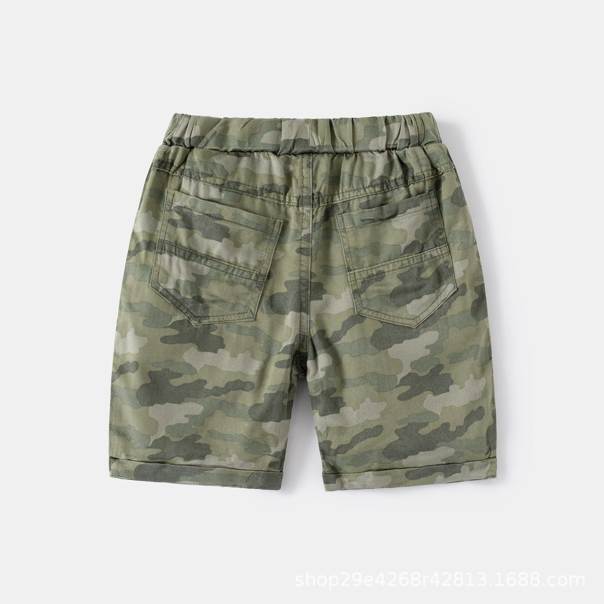 Camouflage Lightweight Shorts for Boys