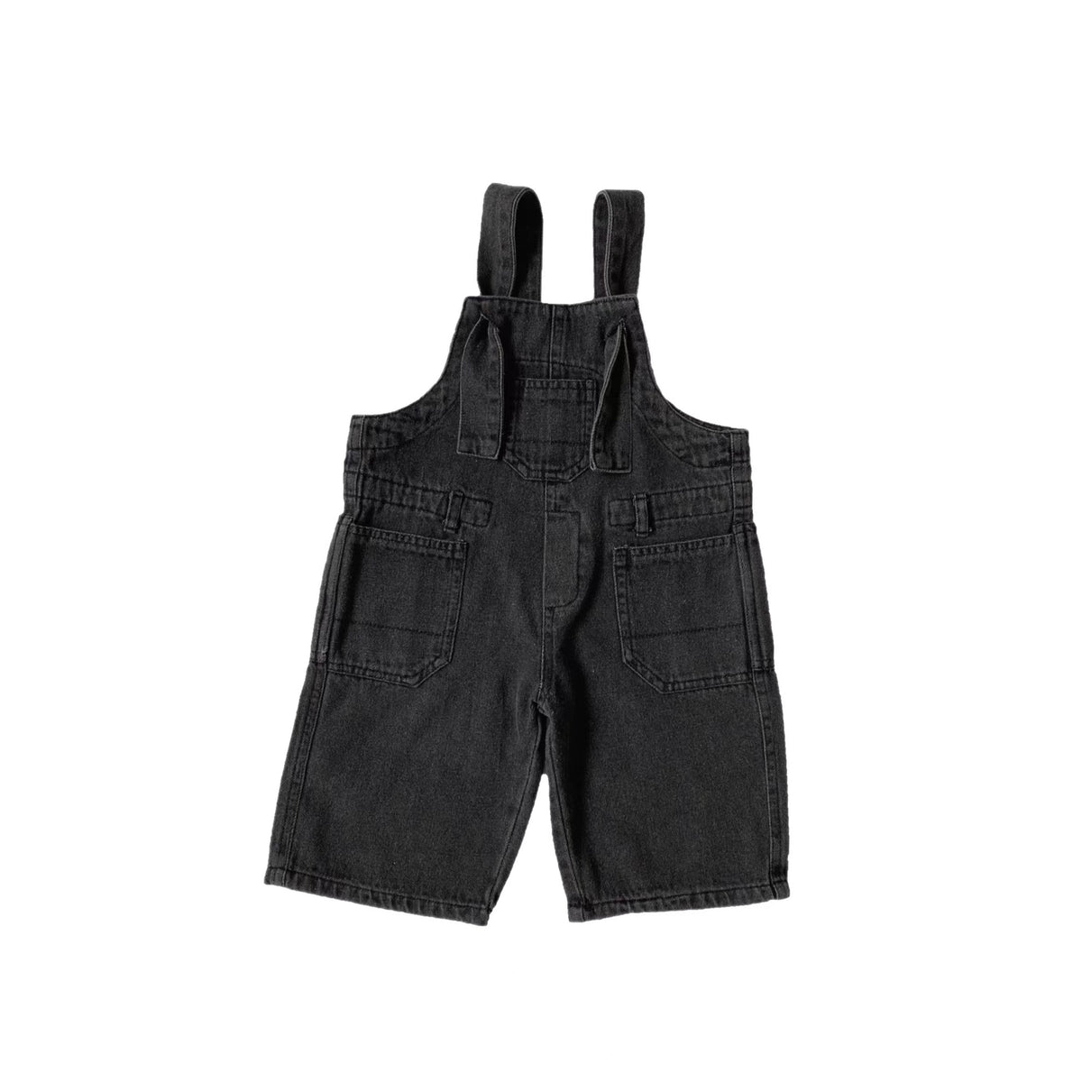 Distressed Wash Overalls for Kids