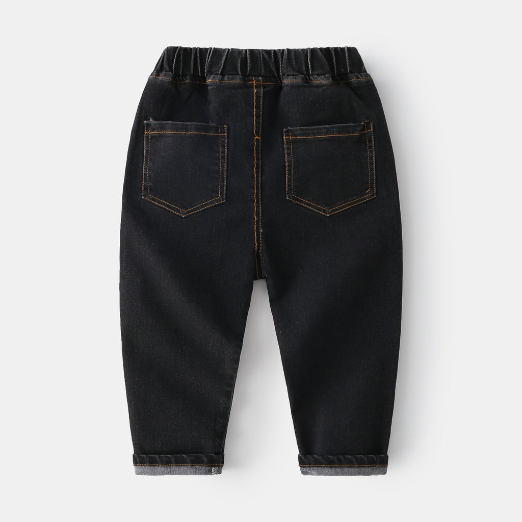 Soft Denim Casual Trousers for Boys
