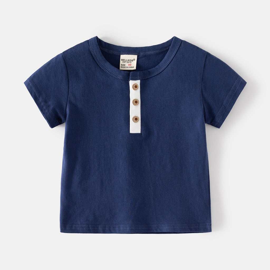 Soft Cotton Summer Tee for Boys