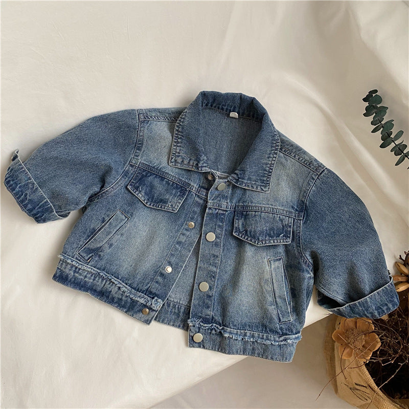 Blue Denim Jacket for Kids