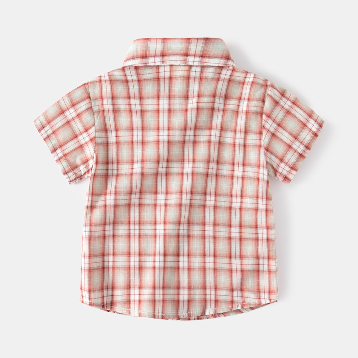 Plaid Button-Down Shirt for Boys