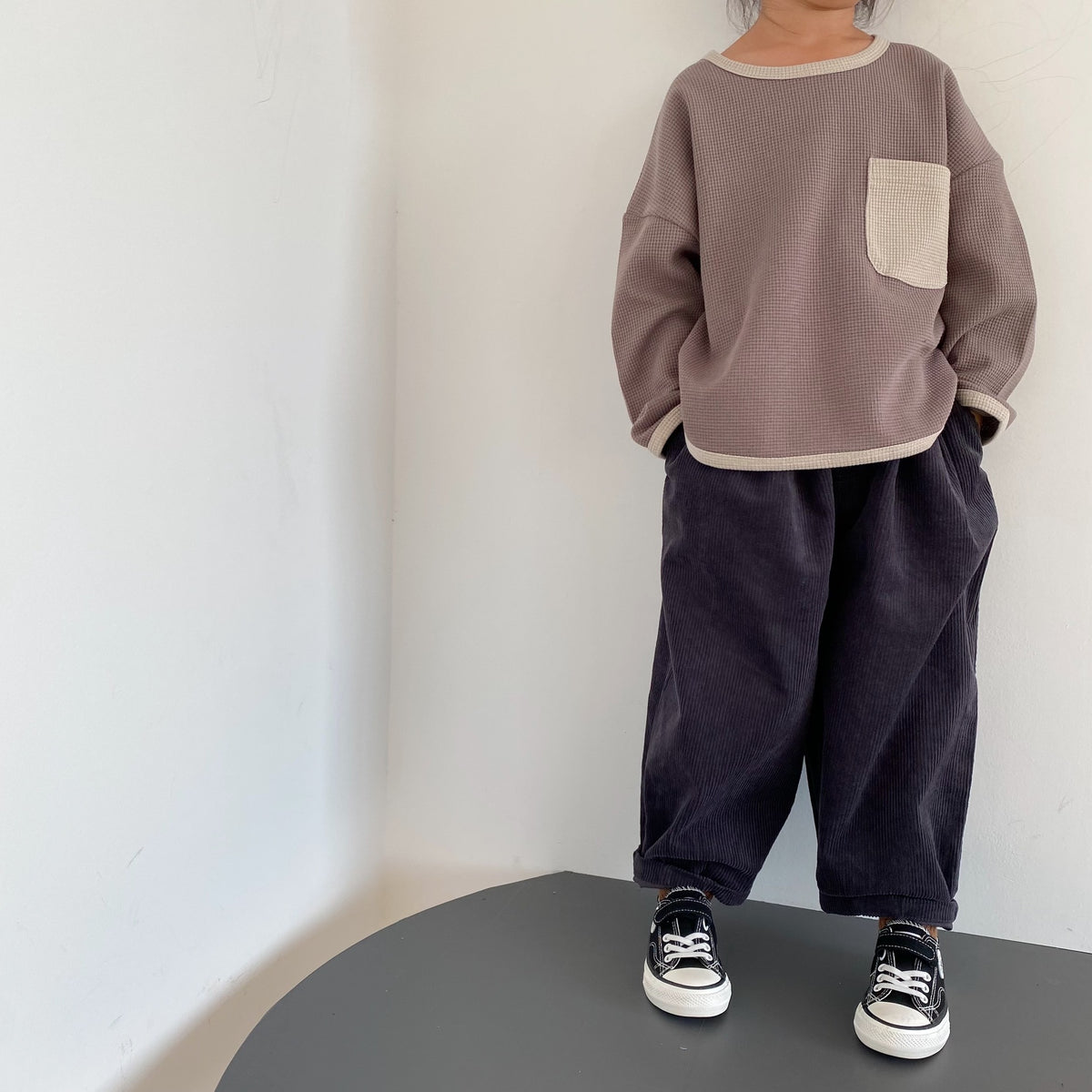 Color-Block Pocket Hoodie