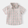Plaid Button-Down Shirt for Boys