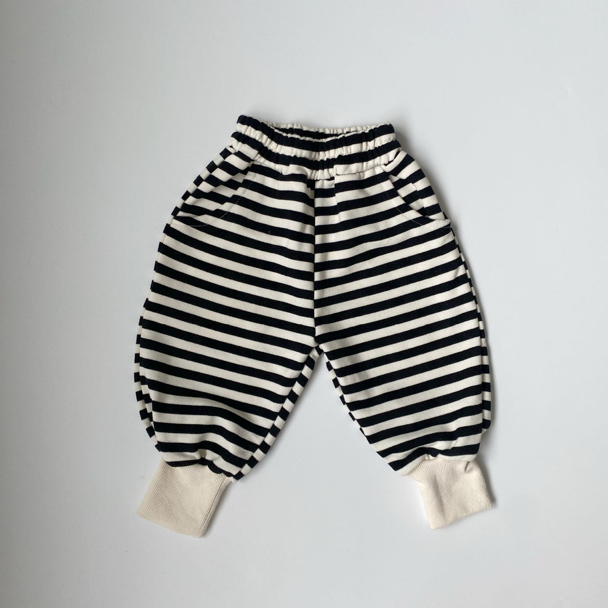 Striped Woolen Hoodie Pants