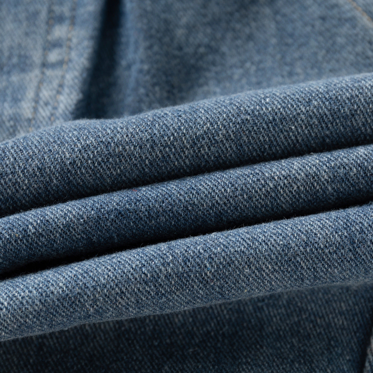 Light Blue Distressed Denim Pants for Boys