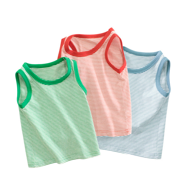 Striped Sleeveless Vest for Boys