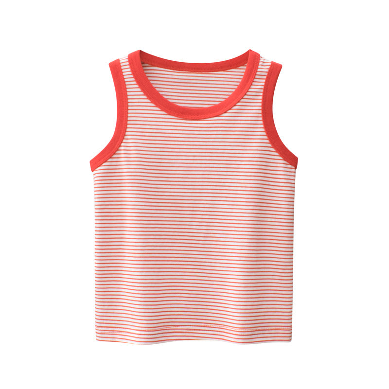 Striped Sleeveless Vest for Boys